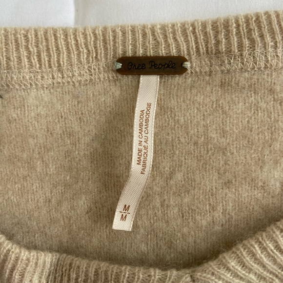 100% Cashmere Free People Sweater - Picture 4 of 6